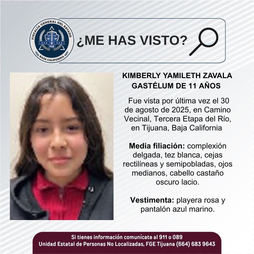 Pesquisa de Kimberly Yamileth Zavala Gastélum de 11 años de edad