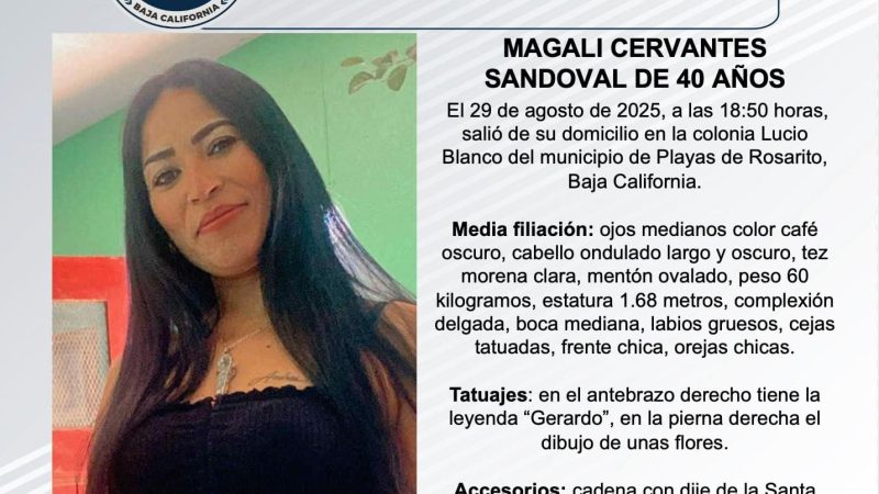 Pesquisa de Magali Cervantes Sandoval de 40 años de edad