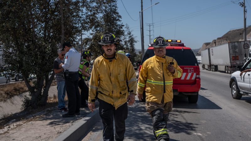 Hombre de la tercera edad resulta ileso tras accidente en Boulevard Manuel J. Gutiérrez