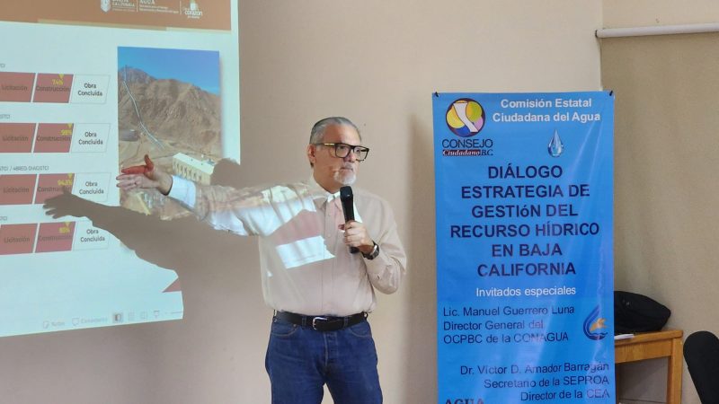 Destaca Secretario del Agua inversión histórica en materia hídrica ante Consejo Ciudadano