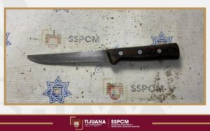 Detiene Policía Municipal a hombre por intento de robo con violencia en Tijuana