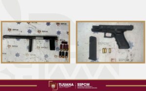 Detienen a dos hombres armados en distintos operativos de la Policía Municipal