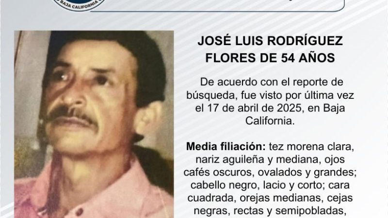 Pesquisa de José Luis Rodríguez Flores de 54 años de edad