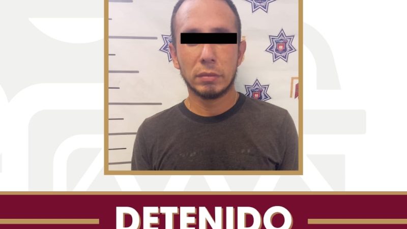 Captura Policía Municipal a responsable de probable intento de feminicidio en Tijuana
