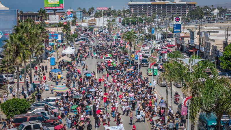 Cientos de rosaritenses disfrutaron del tradicional desfile cívico del 16 de septiembre