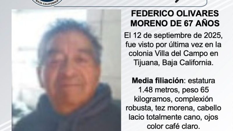 Pesquisa de Federico Olivares Moreno de 67 años de edad