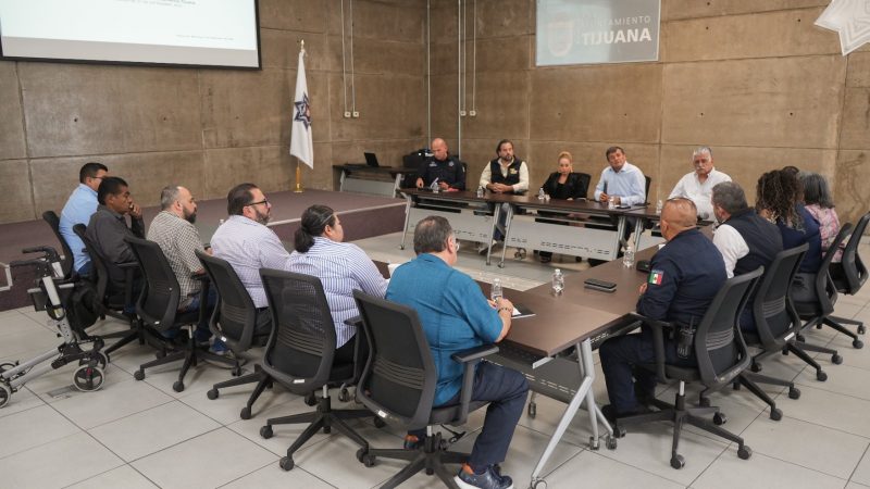 Canaco Tijuana y SSPCM acuerdan fortalecer la seguridad para el comercio y la ciudadanía