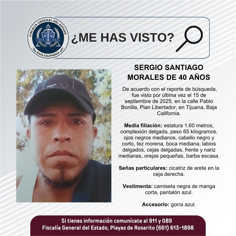 Pesquisa de Sergio Santiago Morales de 40 años de edad