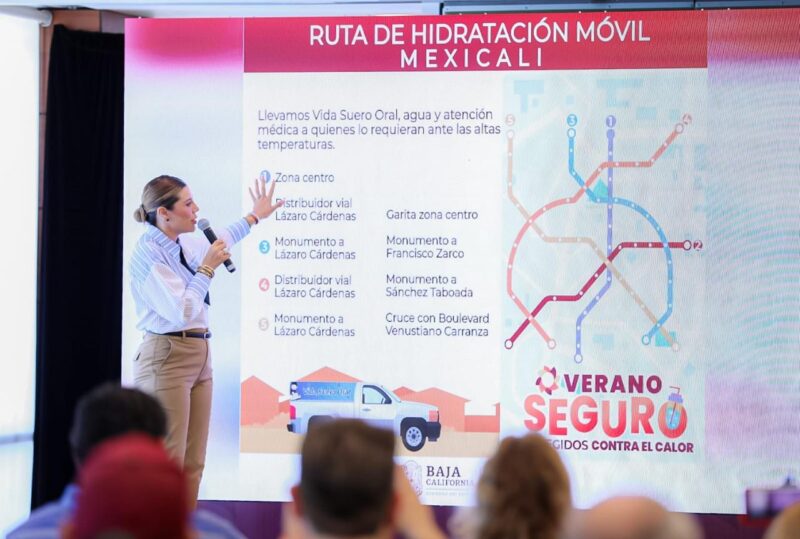 Concluye verano seguro: Gobernadora Marina del Pilar, destaca más de 40 mil acciones de salud pública en BC