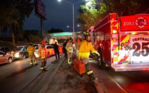 Choque en Vía Rápida Oriente deja una mujer lesionada