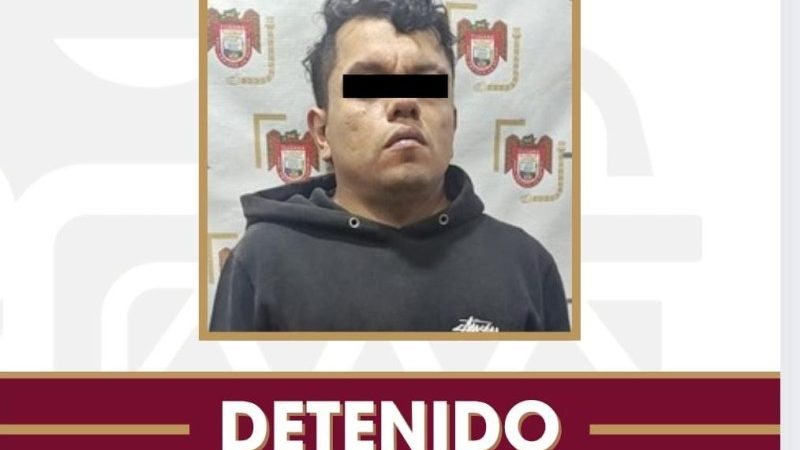 Detiene Policía Municipal de Tijuana a hombre señalado por agresión en la colonia Emperadores