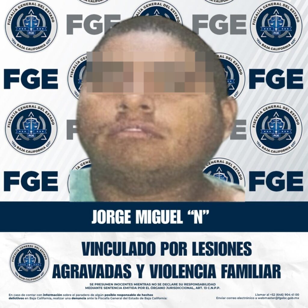 Fiscalía obtiene vinculación a proceso por lesiones agravadas y violencia familiar