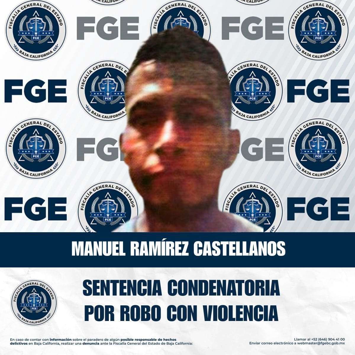 Sentencian a más de 7 años de prisión a responsable de robo con violencia en Tijuana