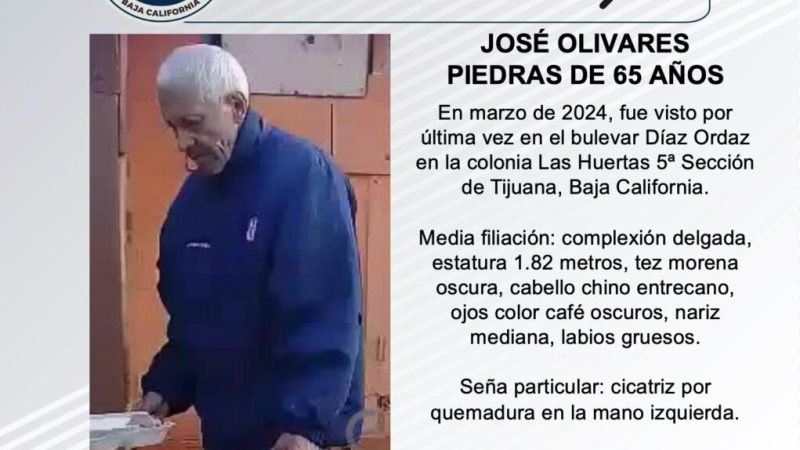 Pesquisa de José Olivares Piedras de 65 años de edad
