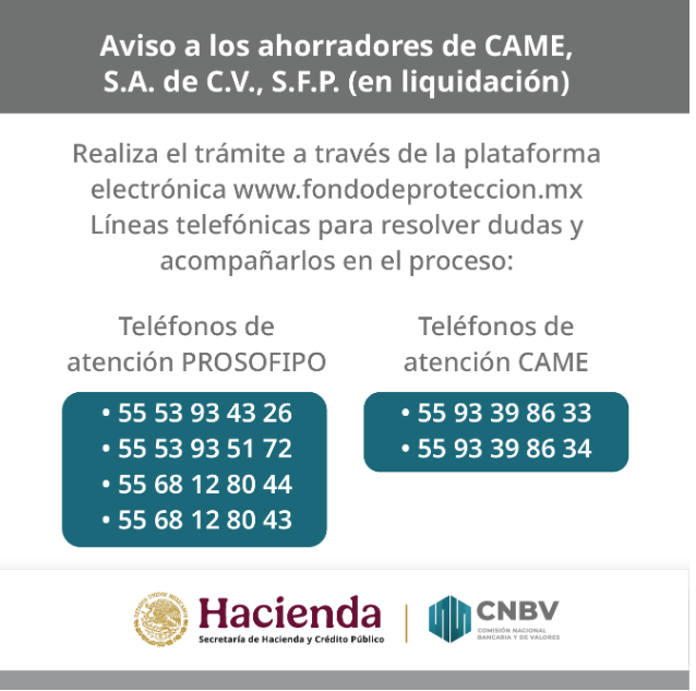 Qué deben hacer los ahorradores de Sofipos para recuperar su dinero en caso de quiebra, como ocurrió con CAME