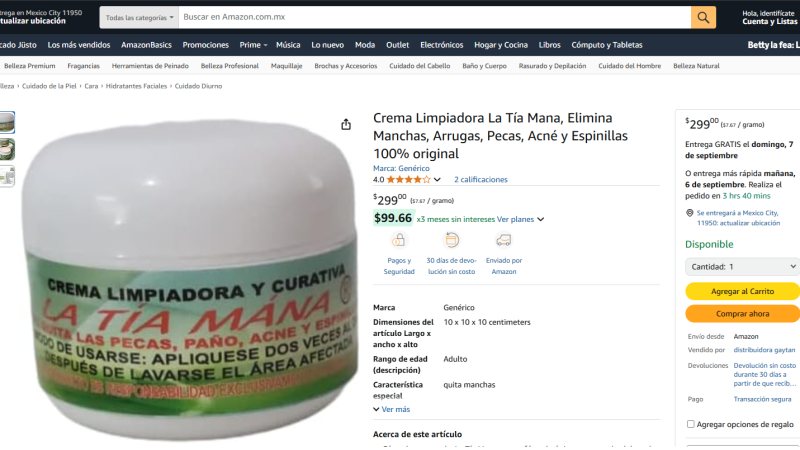 Detectan mercurio en cremas aclarantes, Cofepris alerta que la más tóxica se hace en México