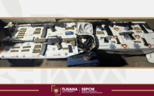 Asegura Policía Municipal arsenal tras denuncia ciudadana