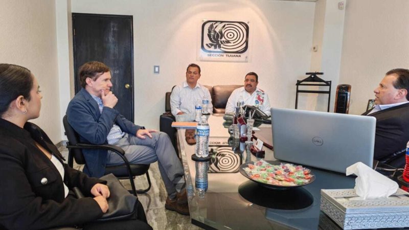 Fortalecen vínculos binacionales para la defensa de los derechos laborales en Tijuana participan sindicatos de BC y el Dep del Trabajo de EE.UU.