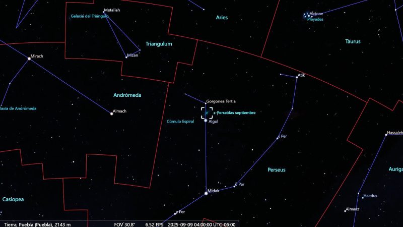Luna llena en septiembre 2025, lluvia de Perseidas, eclipse y otros eventos astronómicos que habrá