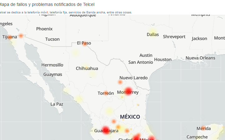 Se cayó Telcel hoy: usuarios reportan fallas en el servicio