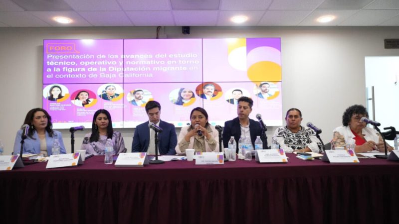 Analizan en el Congreso de Baja California la figura de Diputación Migrante