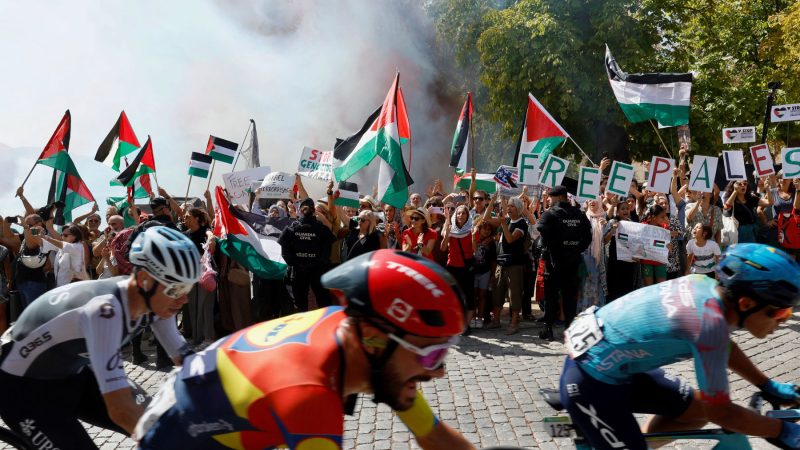Las protestas contra Israel llegan al mundo del deporte y el entretenimiento