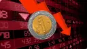 Peso mexicano pierde 1.45% frente al dólar en octubre