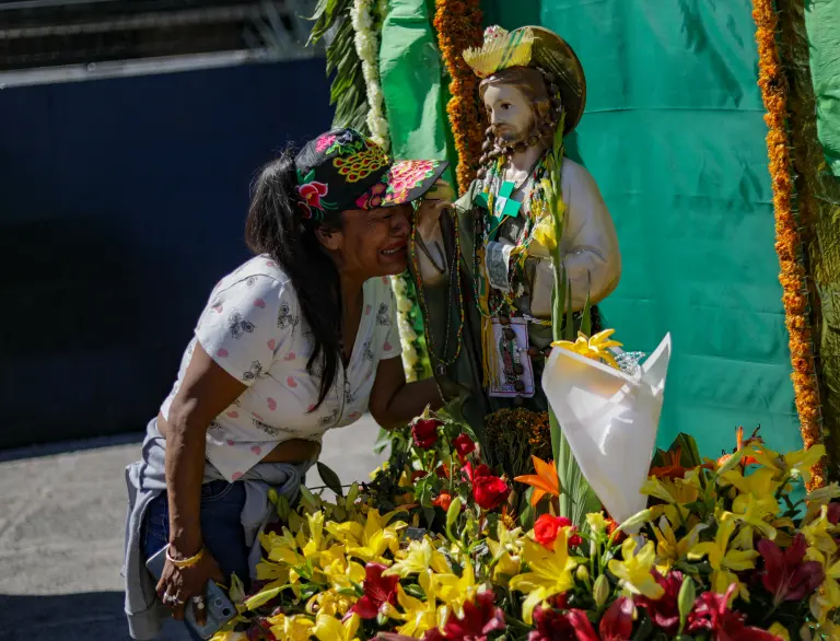 FOTOS: Devotos de San Judas Tadeo celebran en la Ciudad de México