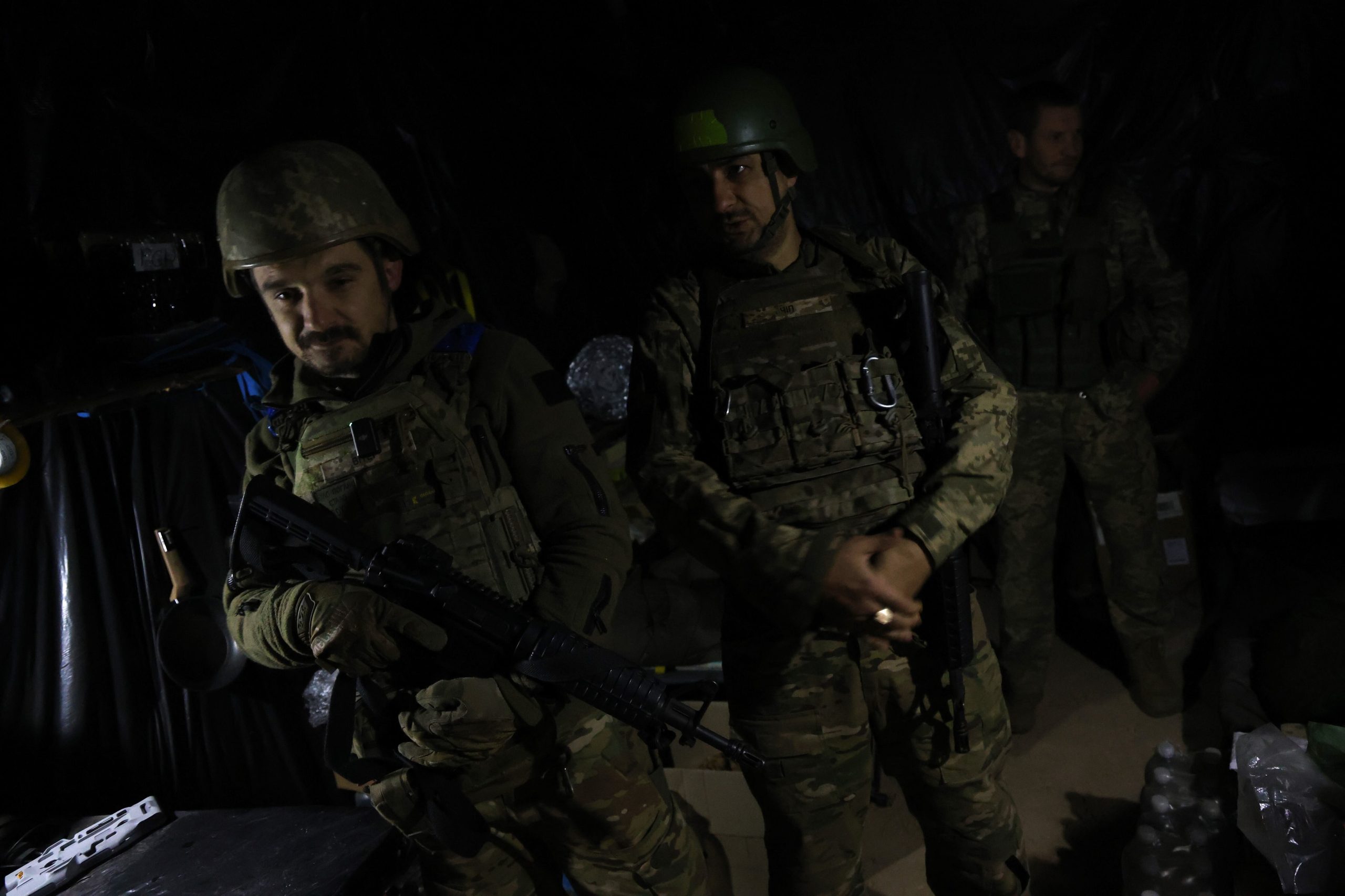 Asedio subterráneo a una plaza clave en el este de Ucrania