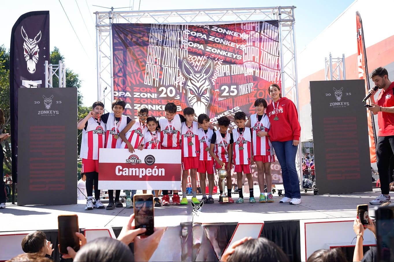 Copa Zonkeys 2025 culmina con gran éxito e impulsa el sueño deportivo de cientos de jóvenes