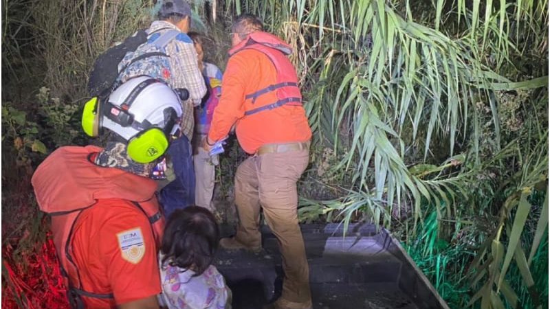 Rescatan a Familia Guatemalteca Extraviada tres días en la Frontera de Coahuila