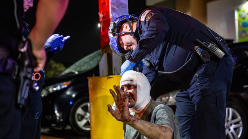 Atropellan a indigente en la calle Segunda