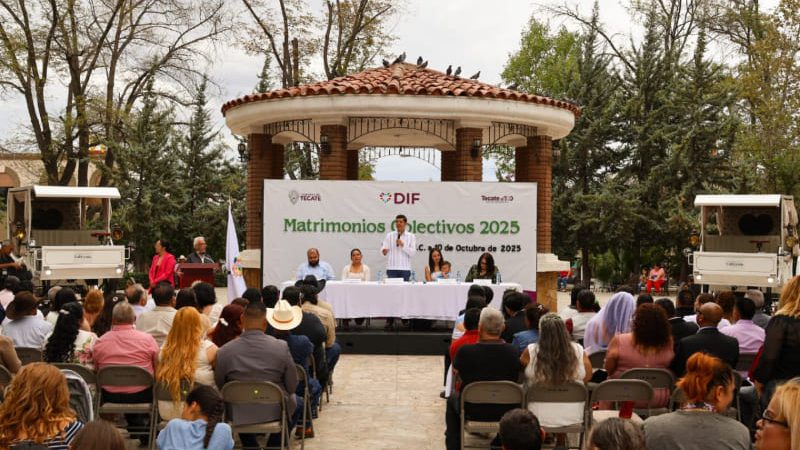 DIF Tecate celebra el amor con 28 uniones en los Matrimonios Colectivos 2025