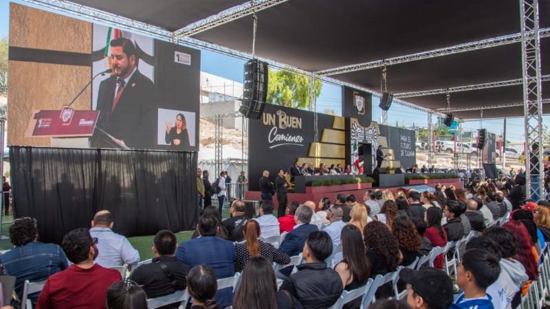 Ismael Burgueño presenta su primer informe de gobierno con enfoque en infraestructura, seguridad y bienestar social