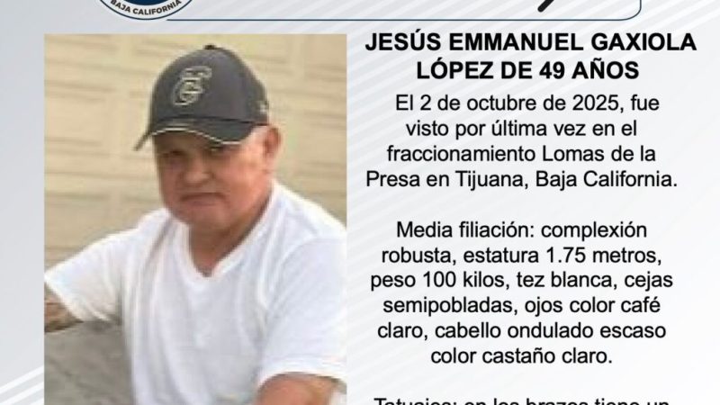 Pesquisa de Jesús Emmanuel Gaxiola López de 49 años