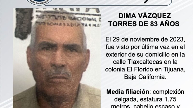 Pesquisa de Dima Vázquez Torres de 83 años de edad