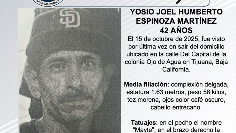 Pesquisa de Yosio Joel Humberto Espinoza Martínez de 42 años
