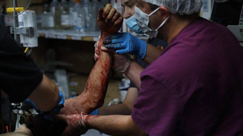 Un hospital a prueba de bombas en el frente de Pokrovsk