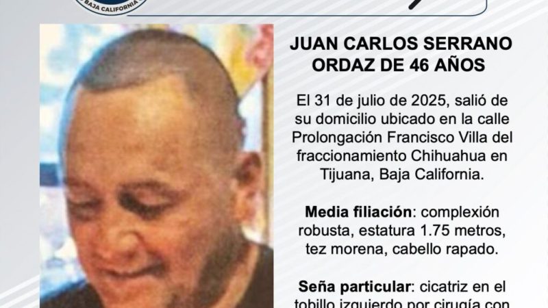 Pesquisa de Juan Carlos Serrano Ordaz de 46 años de edad