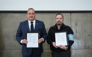 Firman convenio SSPCM y CEDHBC para fortalecer respeto a los derechos humanos en la labor policial