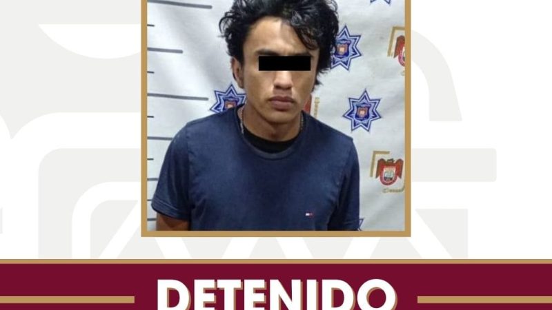 Detiene Policía Municipal de Tijuana a hombre que agredió a menor en la colonia Las Torres