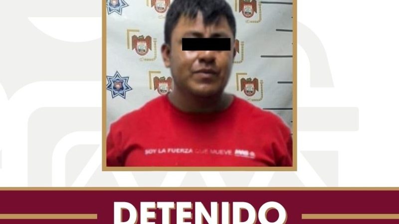 Captura Policía Municipal de Tijuana a presunto responsable de intento de asalto en la colonia Tercera Etapa del Río Tijuana