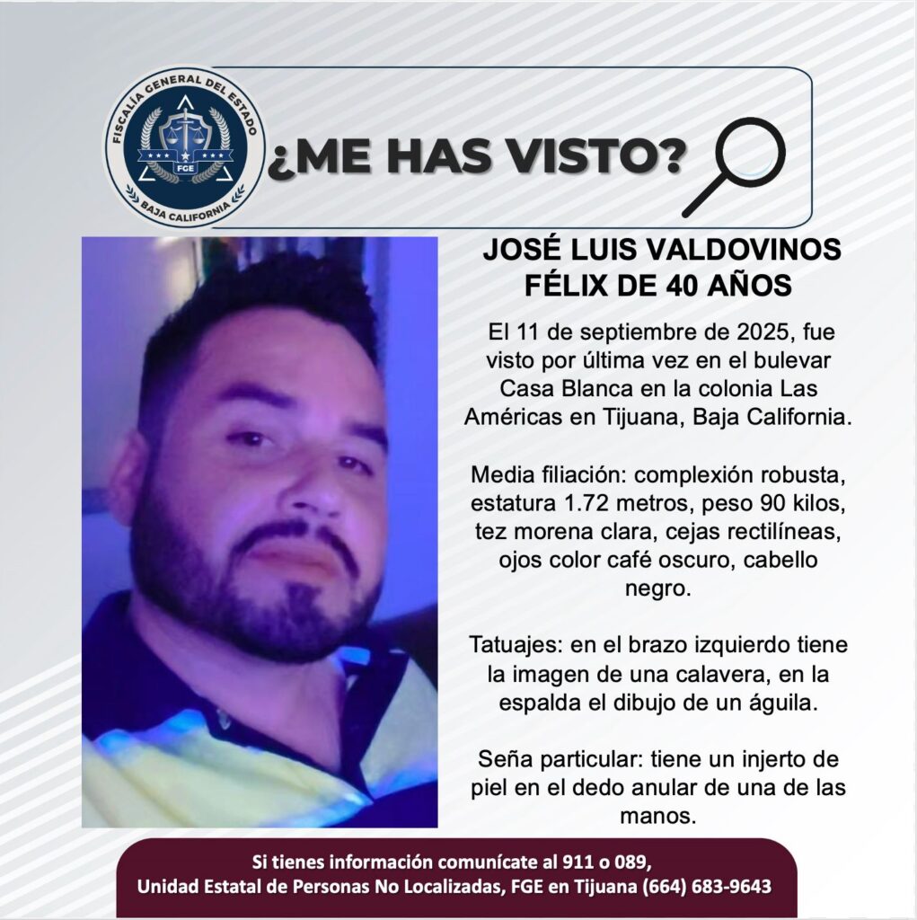Pesquisa de José Luis Valdovinos Félix de 40 años de edad