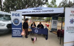 Programa Fiscal Enlace Contigo acerca servicios de la FGE a colonia Villas del Real
