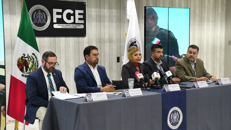 Fiscalía de Baja California esclarece cuádruple homicidio y agresión estudiante de la UABC