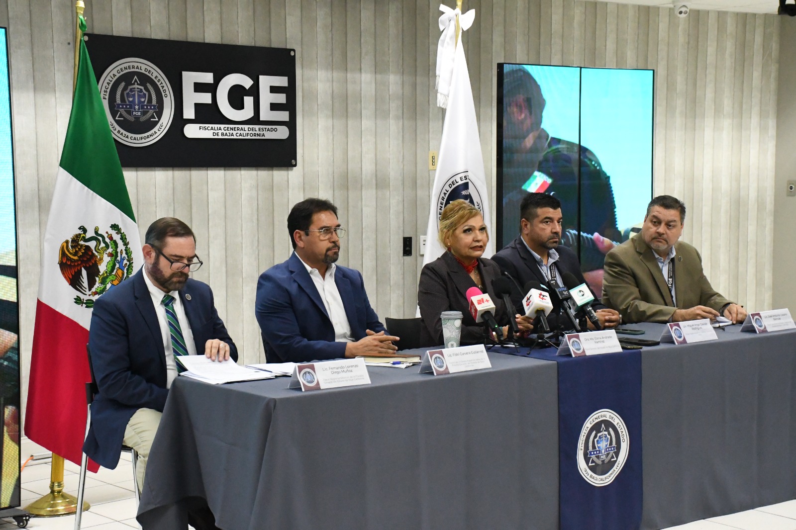 Fiscalía de Baja California esclarece cuádruple homicidio y agresión estudiante de la UABC
