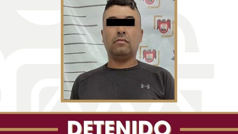 Arresta Policía Municipal a sujeto vinculado a hecho delictivo y asegura droga