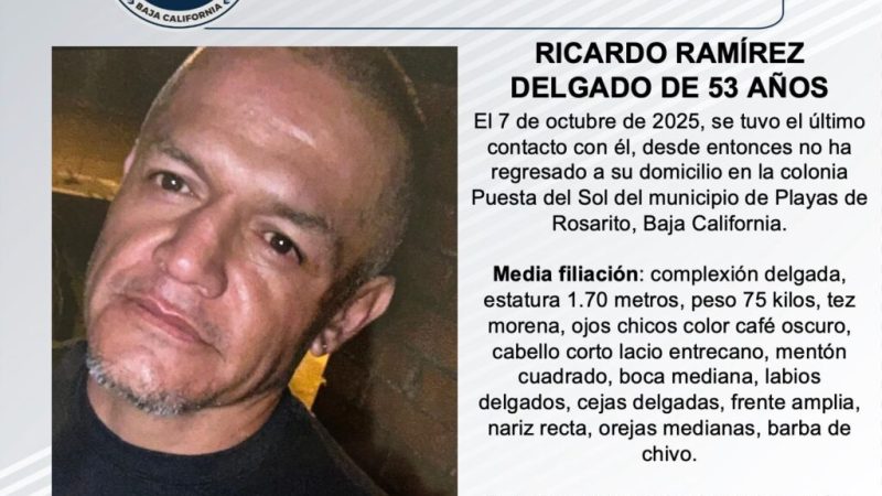 Pesquisa de Ricardo Ramírez Delgado de 53 años de edad