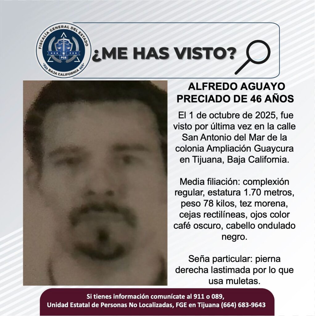 Pesquisa de Alfredo Aguayo Preciado de 46 años de edad