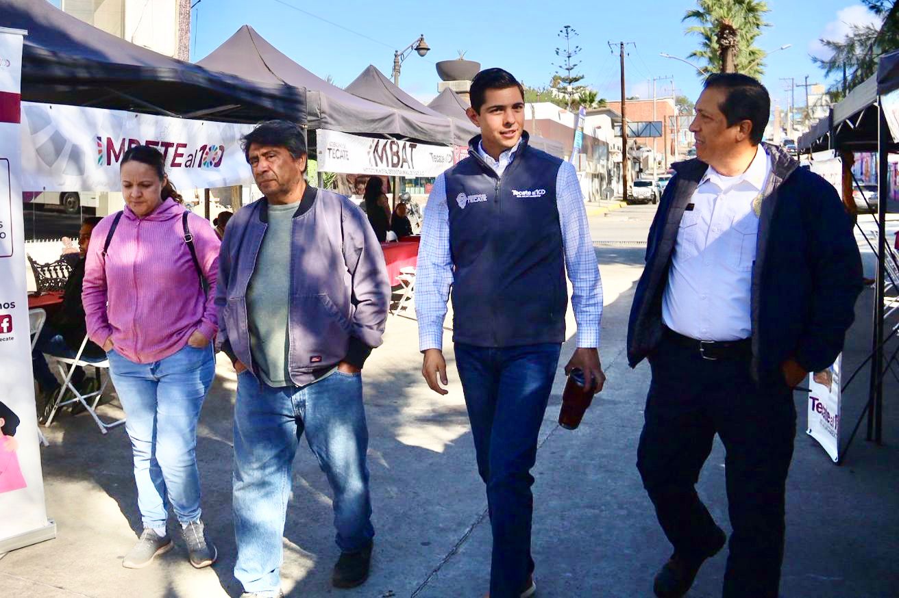 Gobierno de Tecate realiza «Día del Pueblo» para escuchar y atender de cerca a la ciudadanía